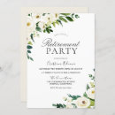 Search for retirement celebrations invitations Watercolor