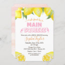 Search for lemonade bridal shower invitations Watercolor