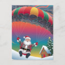 Search for parachuting postcards Drawing