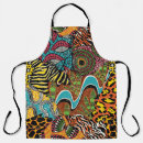 Search for giraffe patterns aprons African