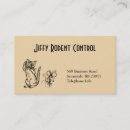 Search for pest control business cards Rodent