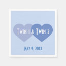 Search for twin baby shower napkins Hearts