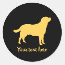 Search for dog silhouette stickers Lab