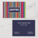 Search for 80s business cards Modern