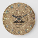 Search for golden wedding anniversary clocks 50th