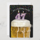 Search for 47th birthday invitations Party