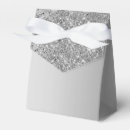 Search for silver favour boxes Glitter