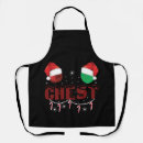 Search for matching for couples aprons Santa