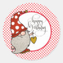Search for cartoon gnomes stickers Red