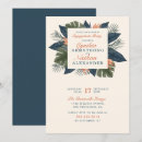 Search for leaves engagement party invitations Tropical