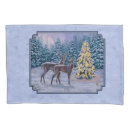 Search for deer pillowcases Snow