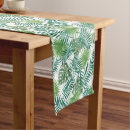 Search for tropical leaf table runners Pattern