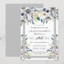 Search for black white and grey invitations Floral