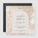 Search for palms wedding invitations Gold