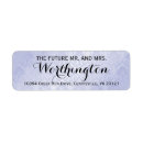 Search for purple damask return address labels Lavender