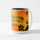 Search for jack o lantern designs mugs Haunted house