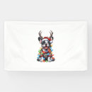 Search for christmas lights banners Dog