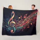 Search for music note blankets Abstract