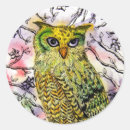 Search for purple owl stickers Bird