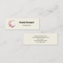 Search for crescent moon business cards Lunar