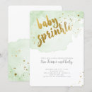 Search for 2nd baby shower invitations Watercolor