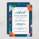 Search for social distancing bridal shower invitations Virtual