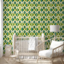 Search for retro geometric patterns art Teal