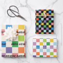 Search for bright colors wrapping paper Rainbow