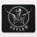 Search for outlaws mousepads Guns