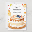Search for sweet 1st birthday invitations Dessert