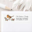 Search for pine cone return address labels Holly
