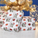 Search for raccoon christmas wrapping paper Cute animals