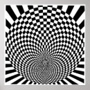 Search for op art posters White