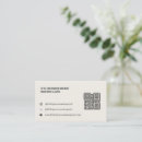Search for bulk business cards With qr code