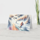 Search for skier christmas cards Skis