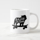 Search for skateboarder mugs Bulldog