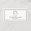 Search for psychologist psychiatrist business cards Brain