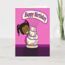 Search for african american girl birthday cards Kid
