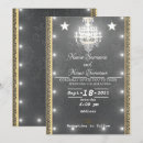 Search for black light wedding invitations Chandelier