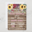 Search for sunflowers and roses invitations Boho