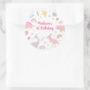 Search for pink dinosaur stickers Girl dinosaur party