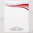 Search for flag letterhead Stars and stripes