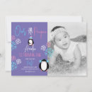 Search for snowflake birthday invitations Pink
