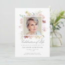 Search for celebration of life invitations Botanical
