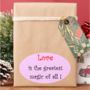 Search for love oval stickers Inspirational