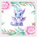 Search for girl dragon stickers Baby shower