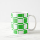 Search for green square mugs Pattern
