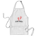 Search for baby announcement aprons Dad