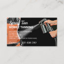 Search for mobile spray tan business cards Bronze