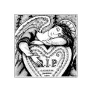 Search for angel rubber stamps Cemetery